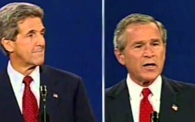 Bush sigraði Bandaríkin, Kerry sigraði heiminn